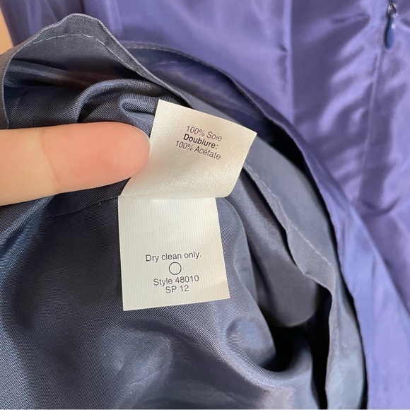 J Crew Adrienne Silk Taffeta Party Dress - Picture 8 of 8